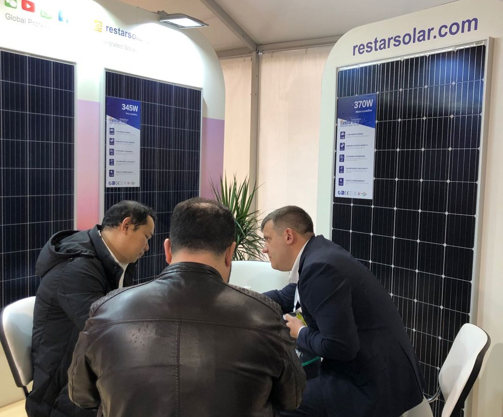 瑞峰新能源参加2019年乌克兰国际太阳能展，不断开拓欧洲市场